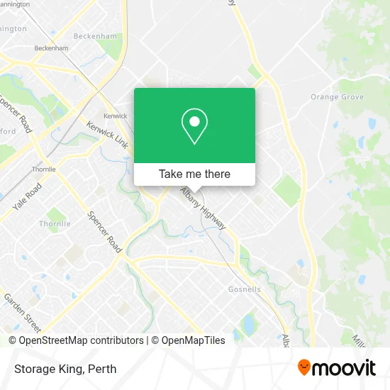 Mapa Storage King