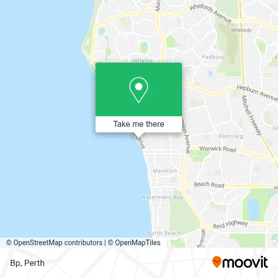 Mapa Bp