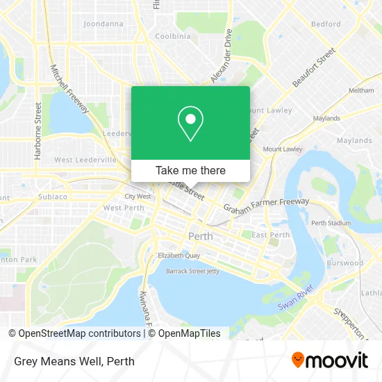 Mapa Grey Means Well
