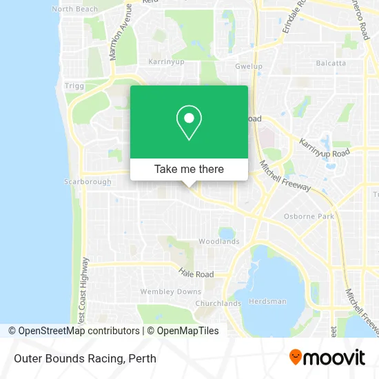 Mapa Outer Bounds Racing