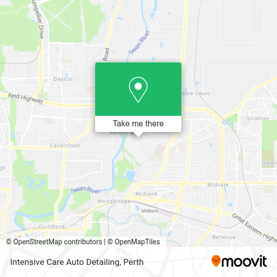 Mapa Intensive Care Auto Detailing
