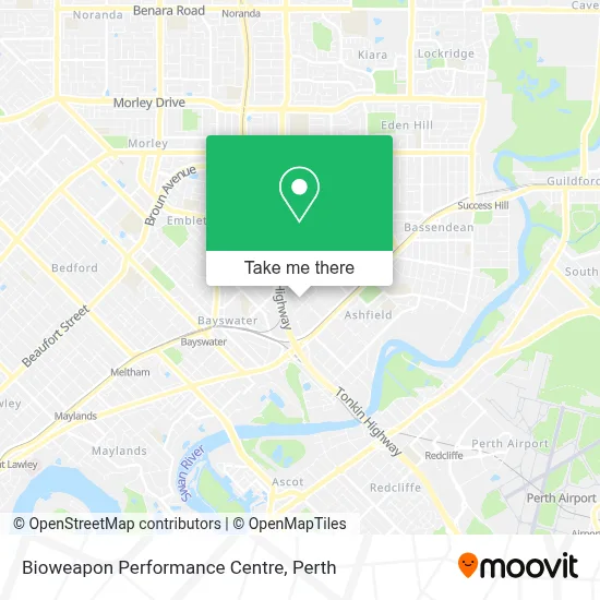 Mapa Bioweapon Performance Centre