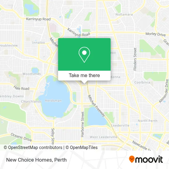 Mapa New Choice Homes