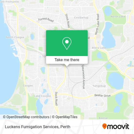 Mapa Luckens Fumigation Services