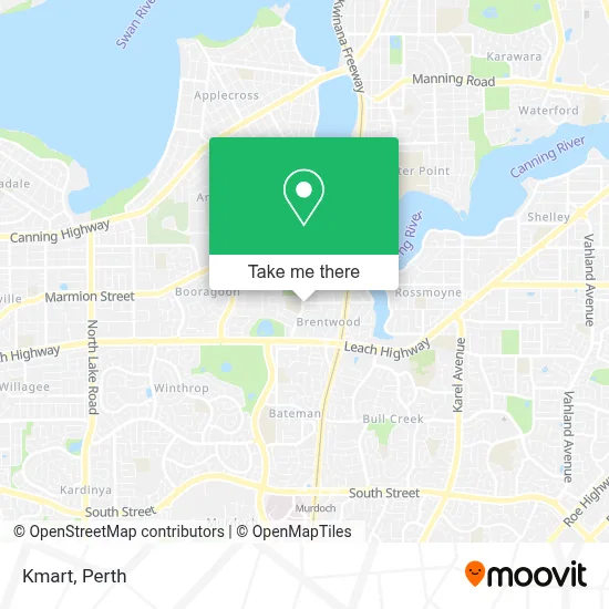 Mapa Kmart
