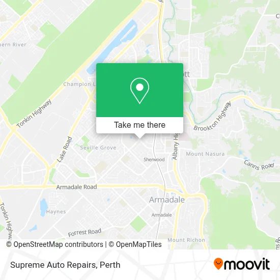 Mapa Supreme Auto Repairs