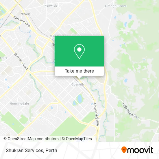 Mapa Shukran Services