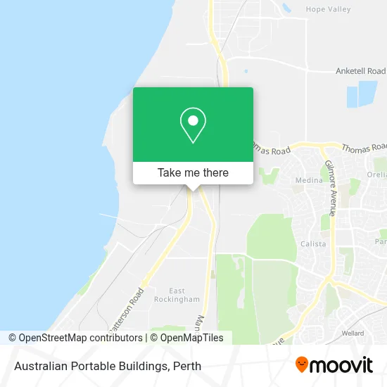 Australian Portable Buildings map