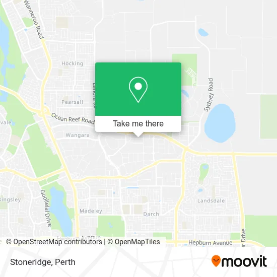 Mapa Stoneridge