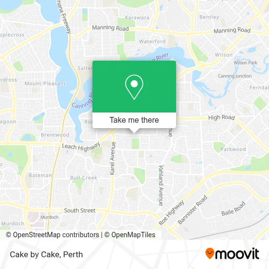 Mapa Cake by Cake