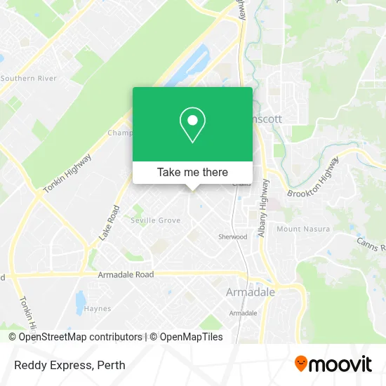 Mapa Reddy Express