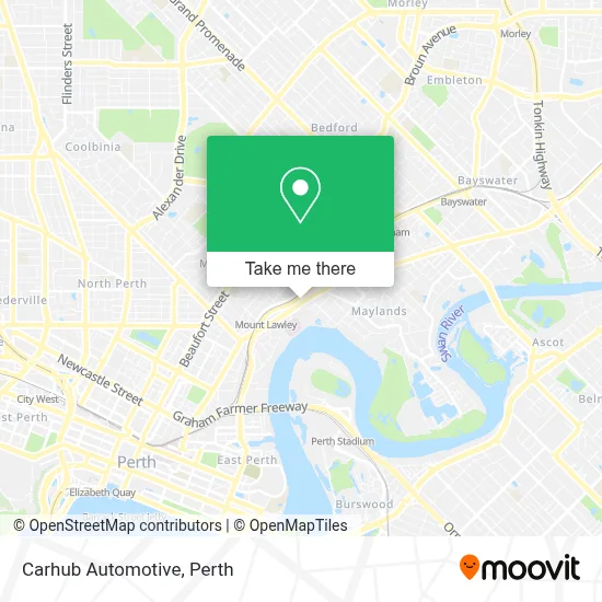 Mapa Carhub Automotive