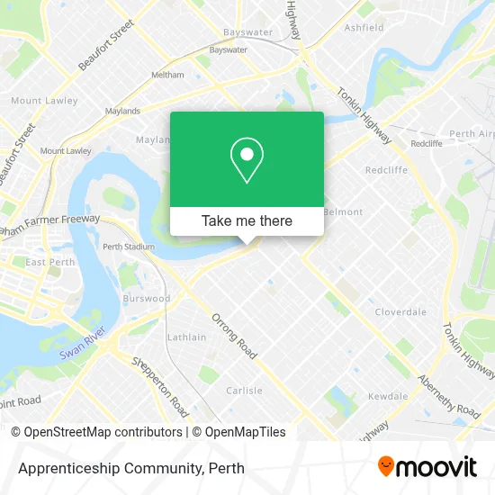 Apprenticeship Community map