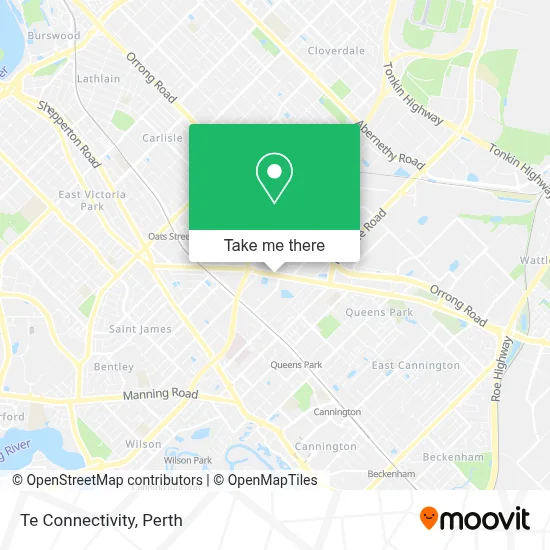 Mapa Te Connectivity