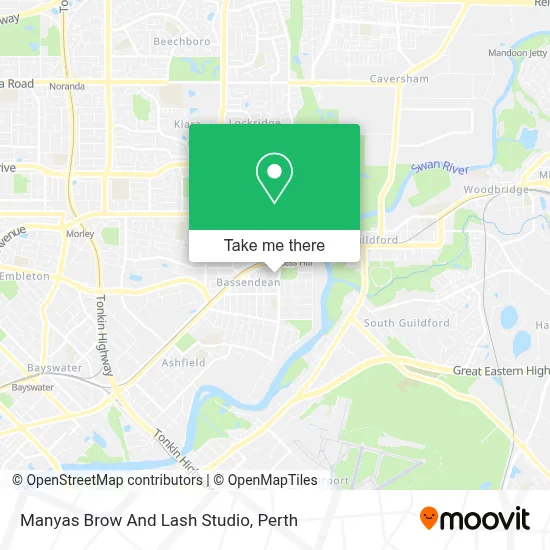 Mapa Manyas Brow And Lash Studio