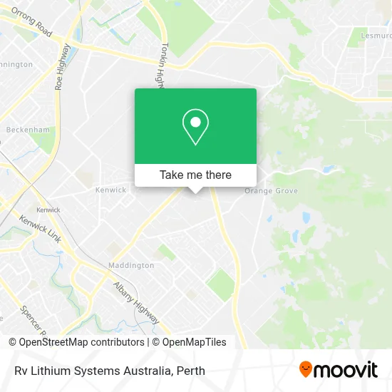 Mapa Rv Lithium Systems Australia