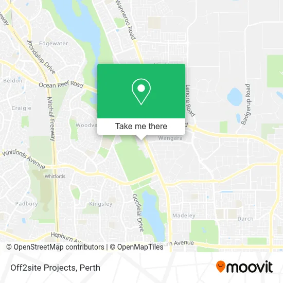 Mapa Off2site Projects