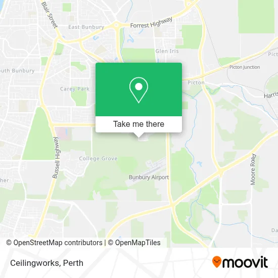 Mapa Ceilingworks