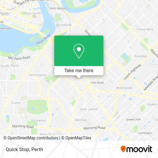 Mapa Quick Stop