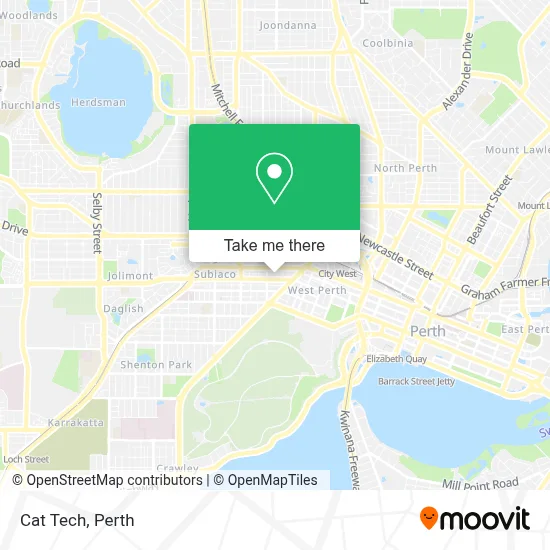Cat Tech map