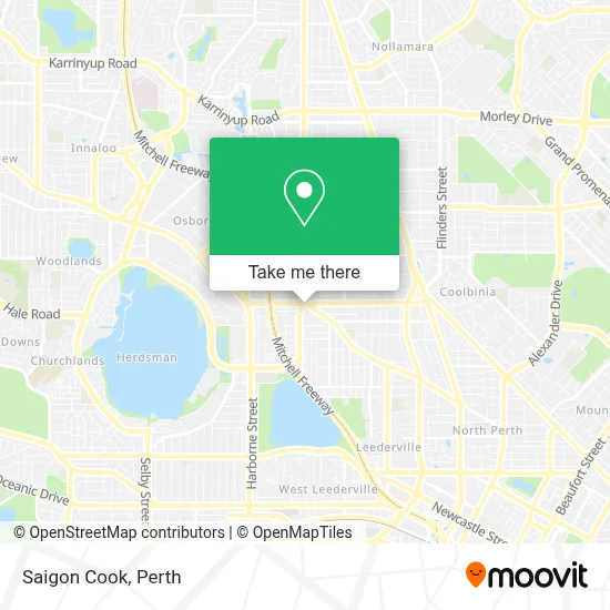 Mapa Saigon Cook