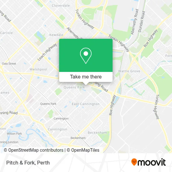 Mapa Pitch & Fork