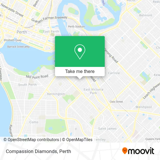 Mapa Compassion Diamonds