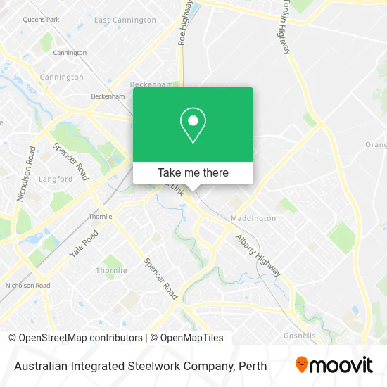 Mapa Australian Integrated Steelwork Company