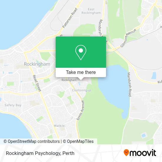 Mapa Rockingham Psychology