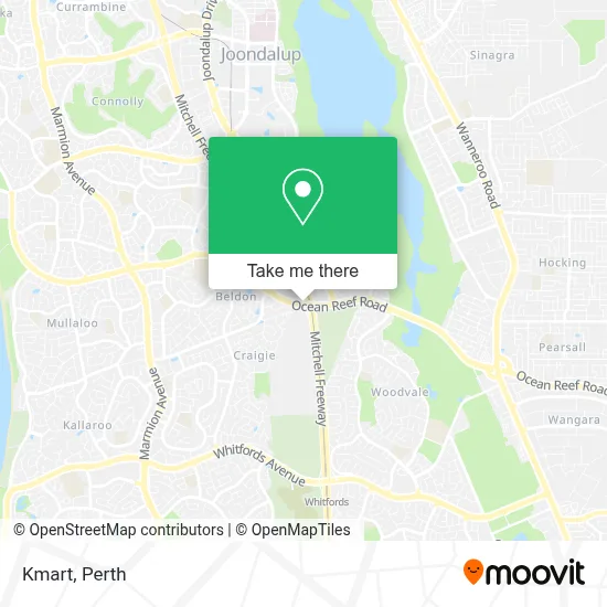 Mapa Kmart