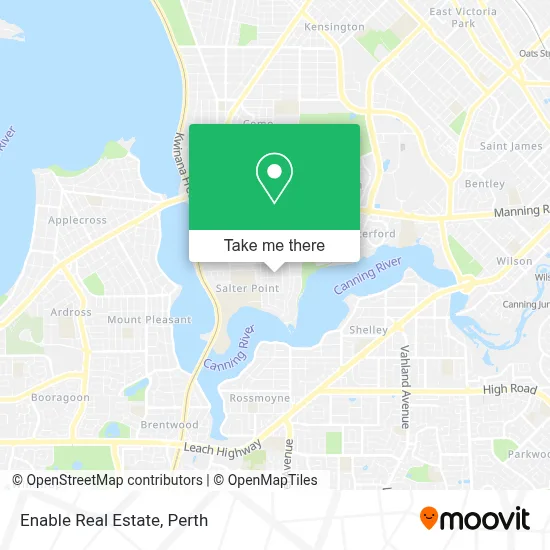 Mapa Enable Real Estate