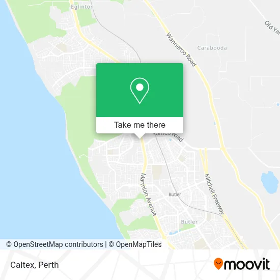 Caltex map
