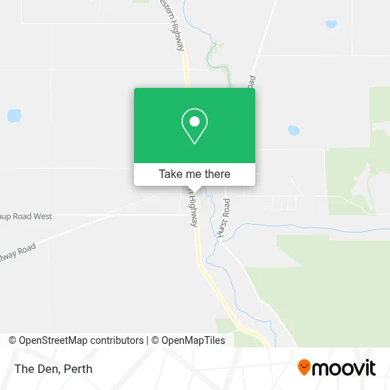 Mapa The Den
