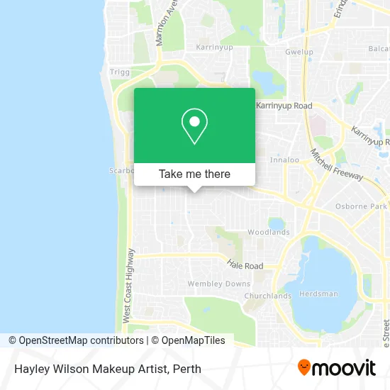 Mapa Hayley Wilson Makeup Artist