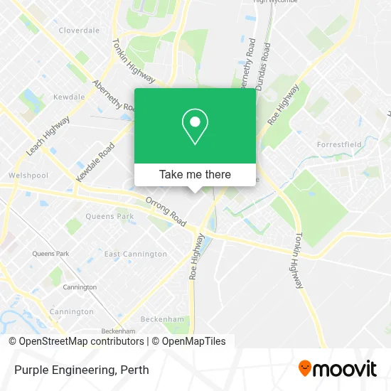 Mapa Purple Engineering
