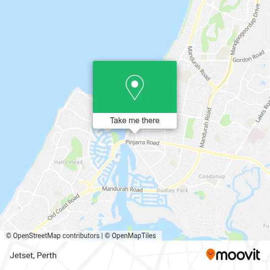 Mapa Jetset