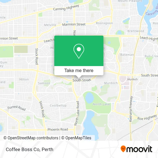 Mapa Coffee Boss Co