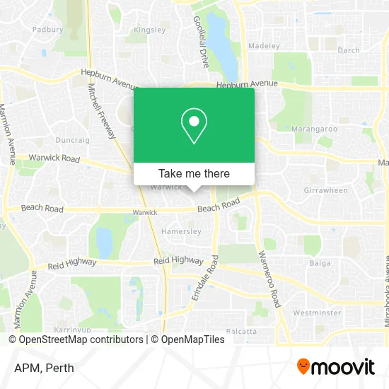 Mapa Apm
