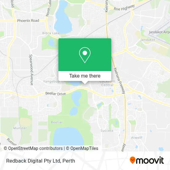 Mapa Redback Digital Pty Ltd