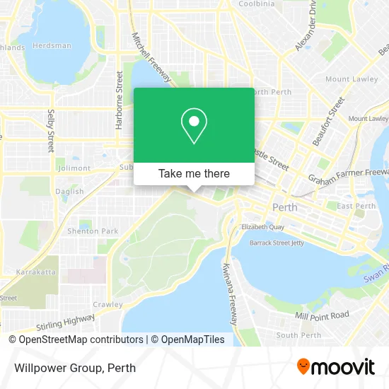 Mapa Willpower Group