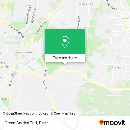 Mapa Green Garden Turf