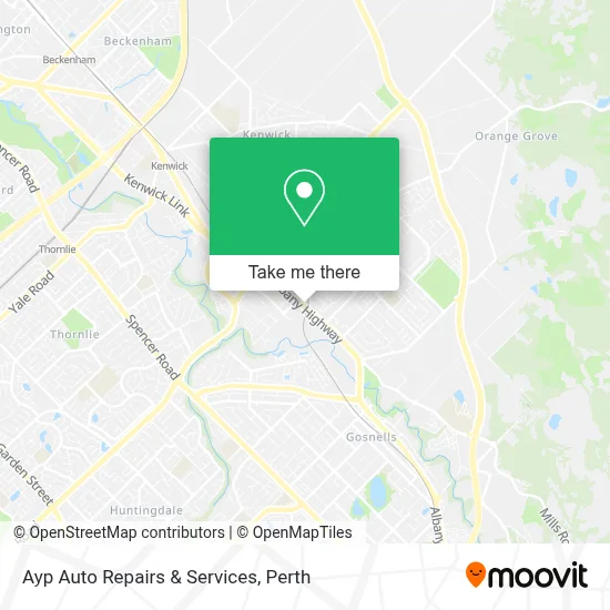 Mapa Ayp Auto Repairs & Services