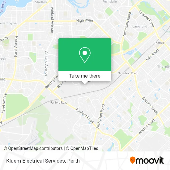 Mapa Kluem Electrical Services