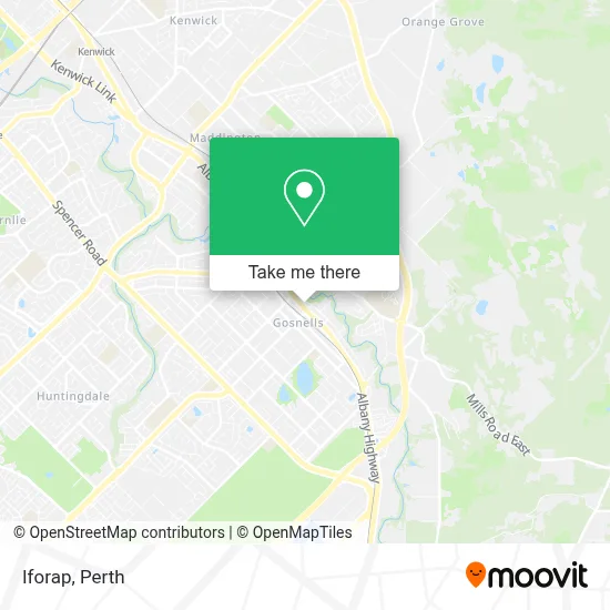 Mapa Iforap