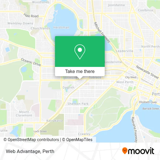Mapa Web Advantage
