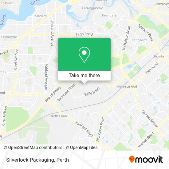 Silverlock Packaging map