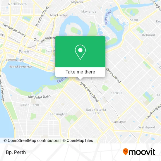 Mapa Bp