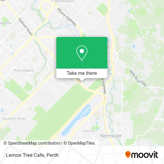 Lemon Tree Cafe map