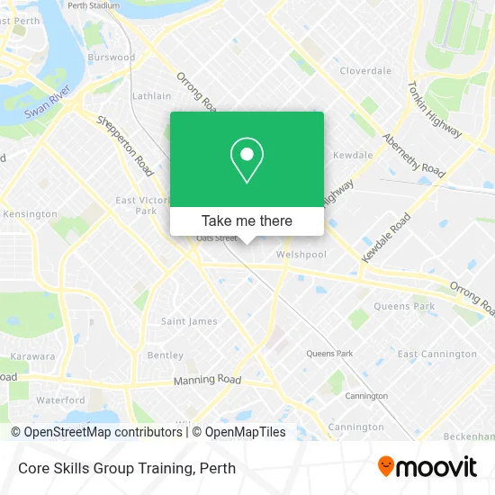 Mapa Core Skills Group Training