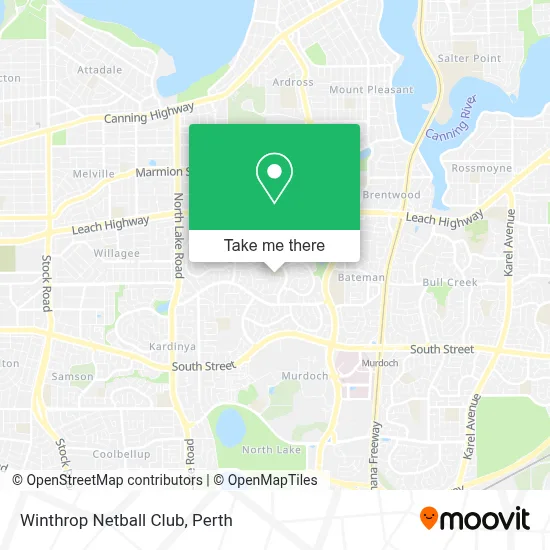 Mapa Winthrop Netball Club